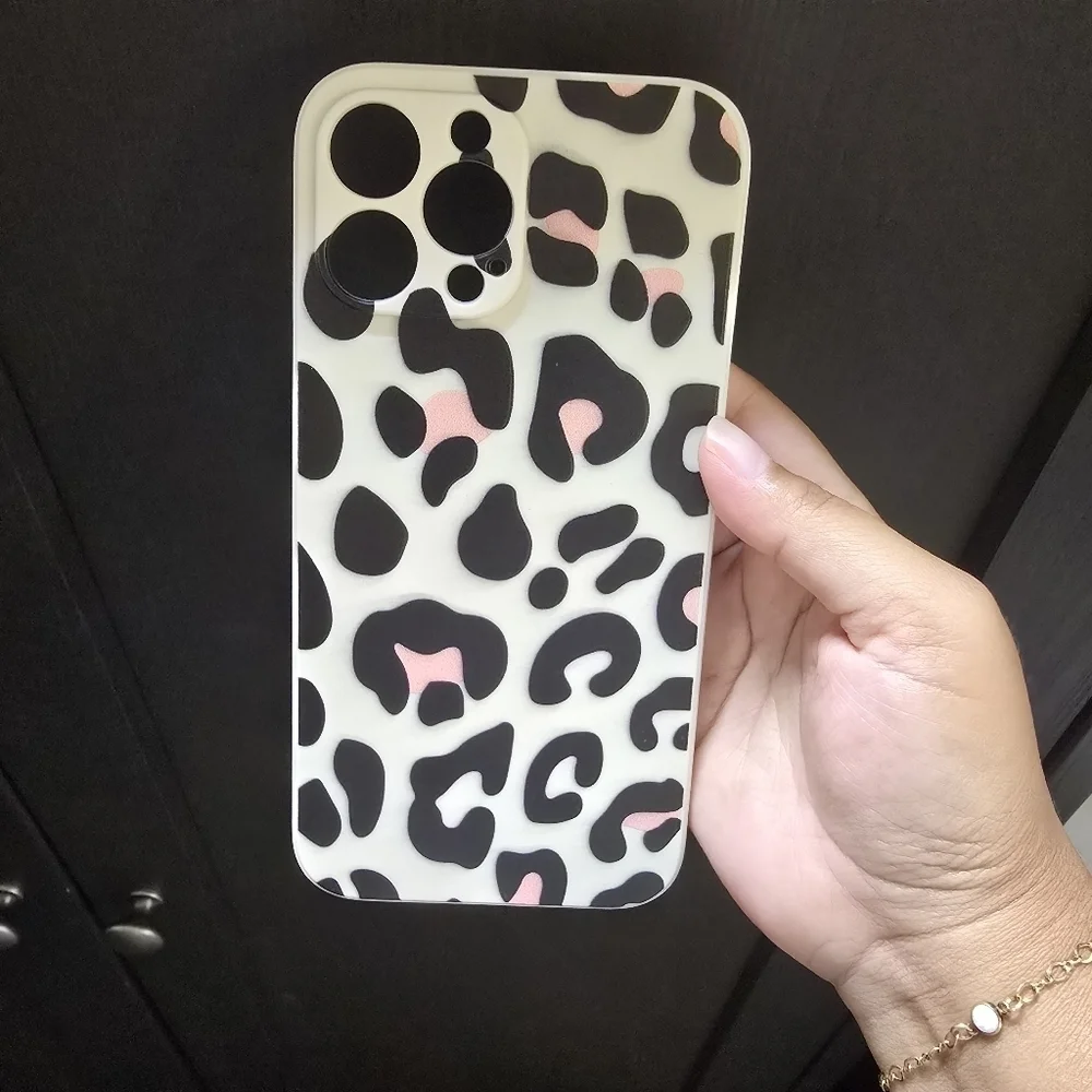 iPhone 13 Pro Max Leopard Print Phone Case